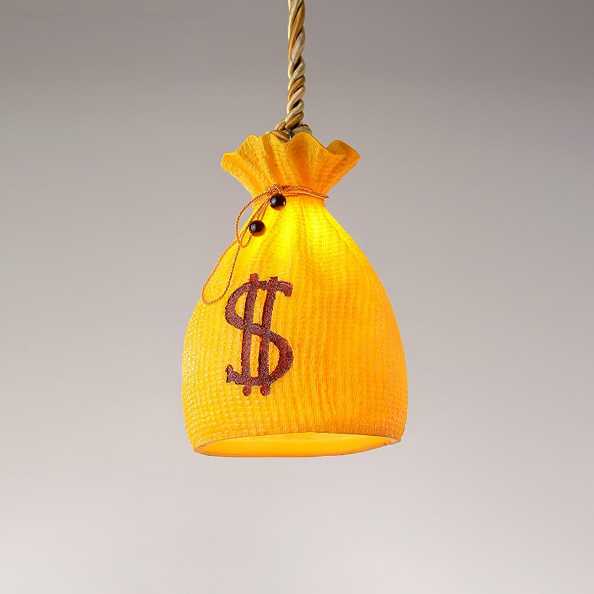 Firten Pendelleuchte aus Kunstharz im Pouch-Design