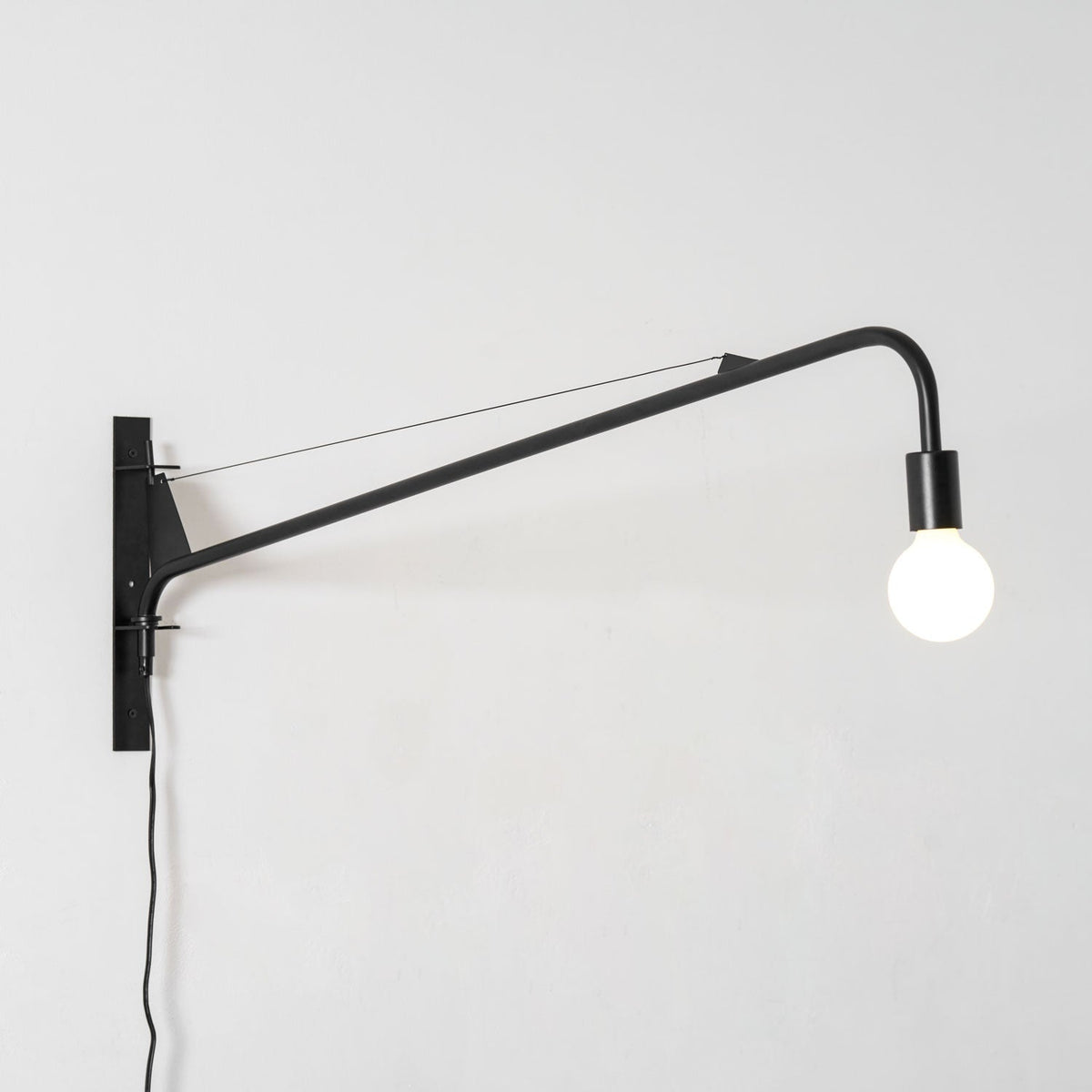 Blu zeitgenössische minimalistische Wandleuchte