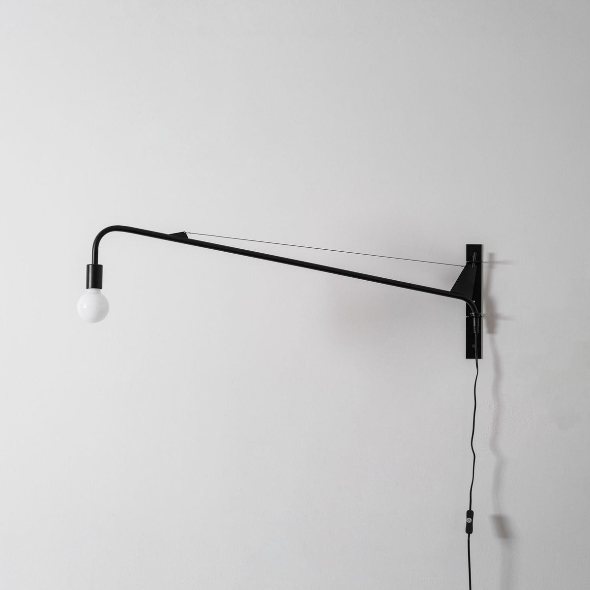 Blu zeitgenössische minimalistische Wandleuchte
