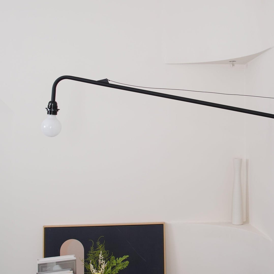 Blu zeitgenössische minimalistische Wandleuchte
