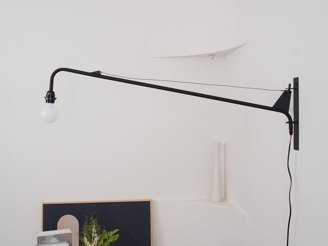 Blu zeitgenössische minimalistische Wandleuchte