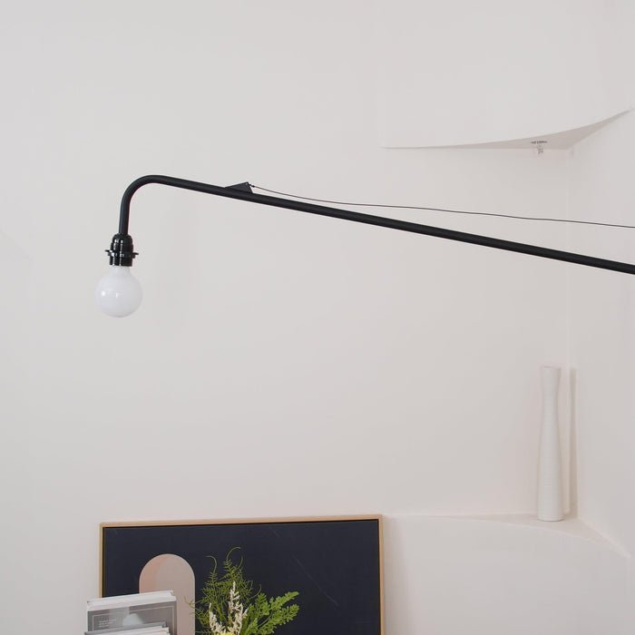Blu zeitgenössische minimalistische Wandleuchte