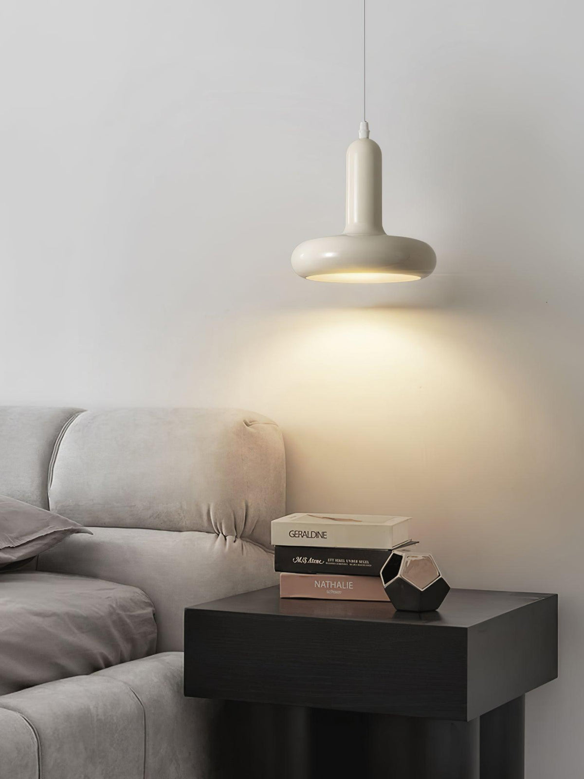 Lunaren Cozy Classic Pendelleuchte in Creme