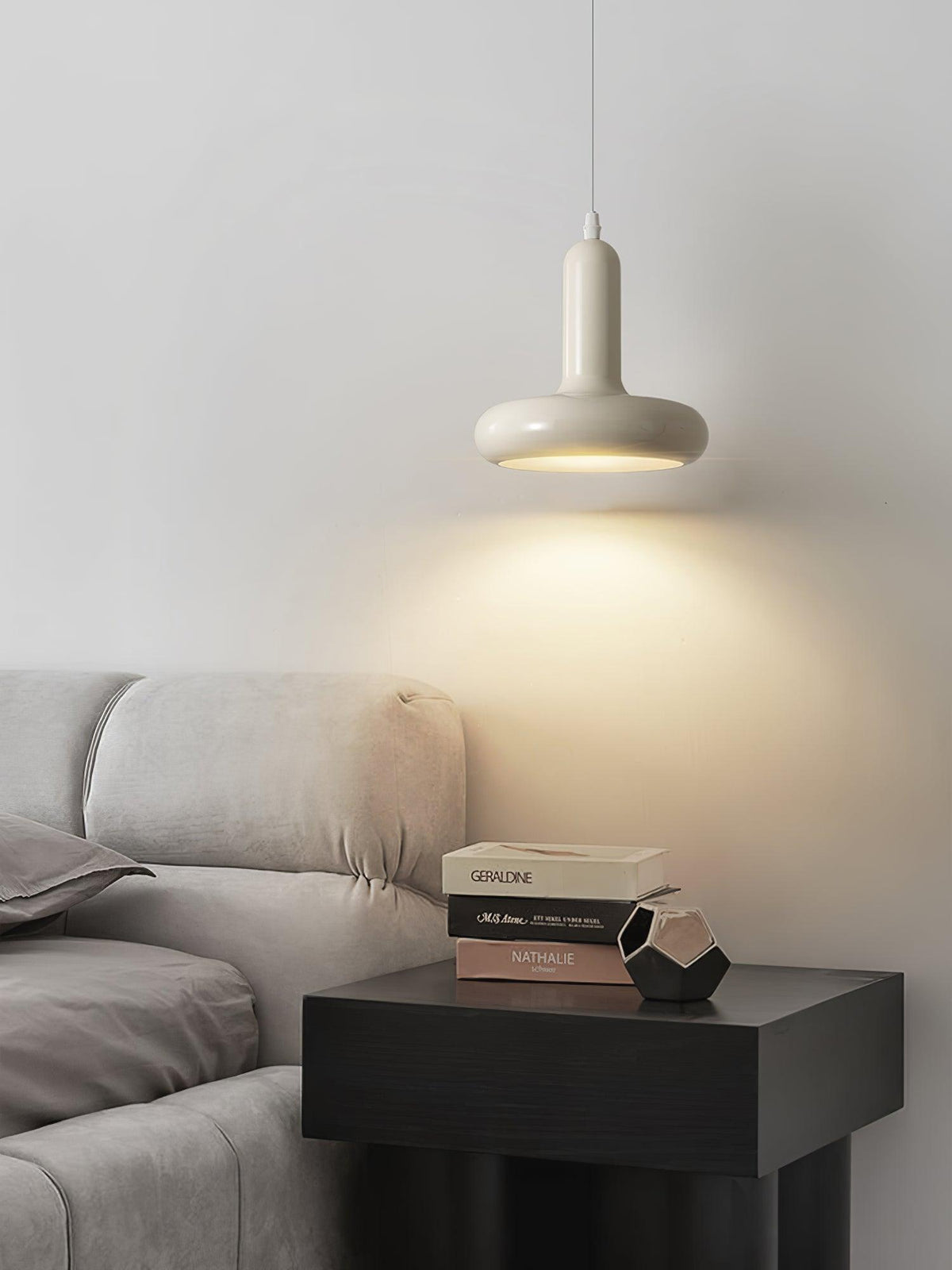 Lunaren Cozy Classic Pendelleuchte in Creme