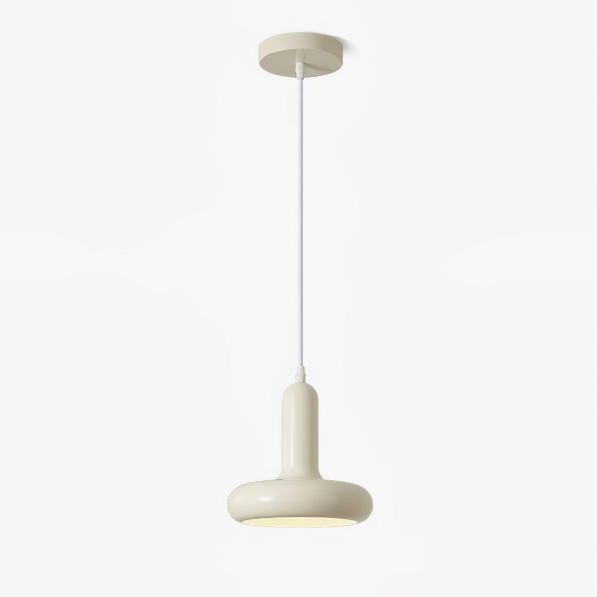 Lunaren Cozy Classic Pendelleuchte in Creme