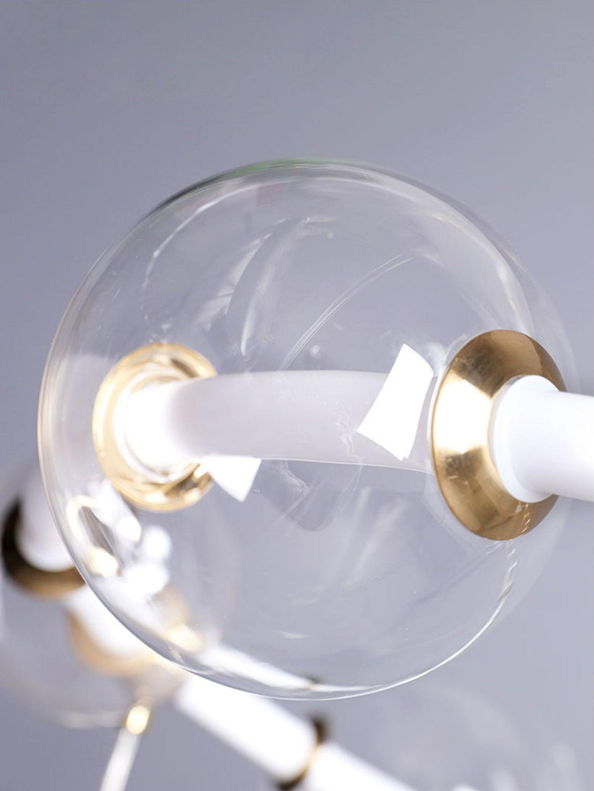 Cera Kronleuchter Bubble Klar Ring zeitgenössisch minimalistisch