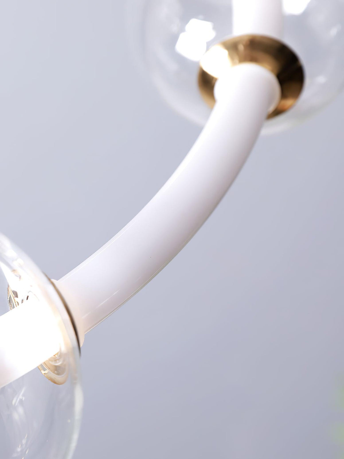 Cera Kronleuchter Bubble Klar Ring zeitgenössisch minimalistisch