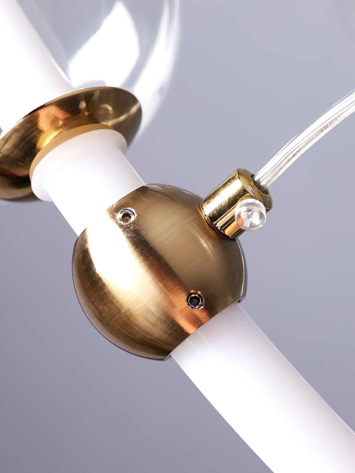 Cera Kronleuchter Bubble Klar Ring zeitgenössisch minimalistisch