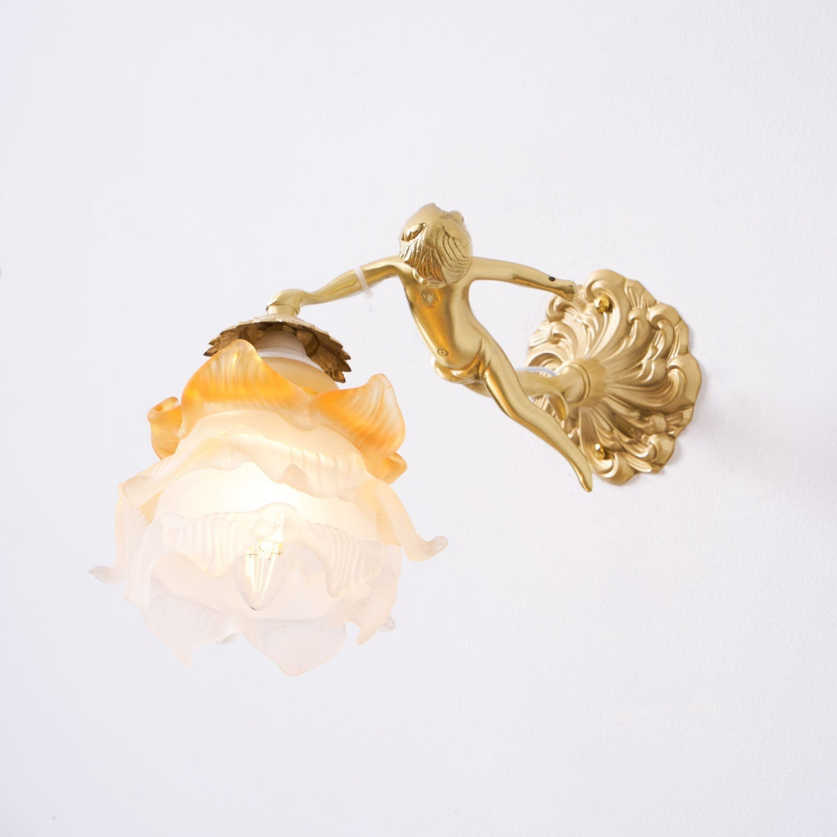 Bex Flying Angel-Glas-Wandleuchte