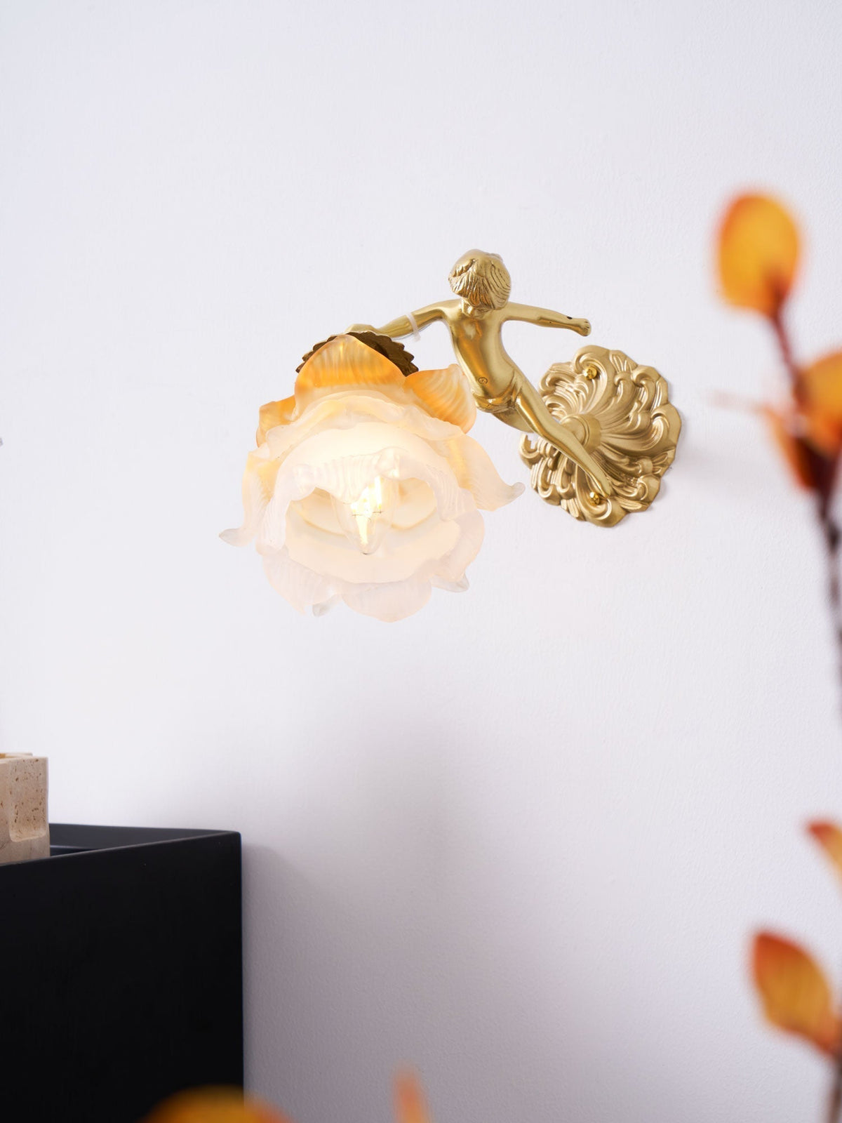 Bex Flying Angel-Glas-Wandleuchte