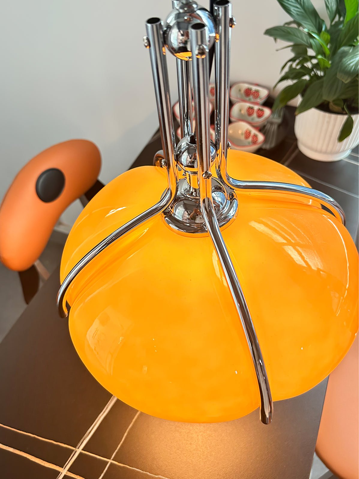 Ernorora Premium Nordische Kunstglas-Pendelleuchte