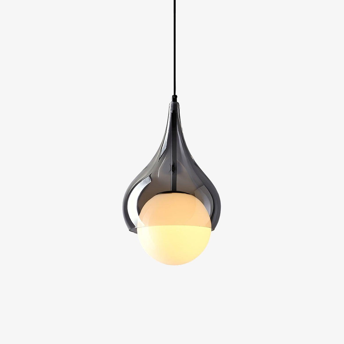 Droplet elegante Pendelleuchte aus Glas