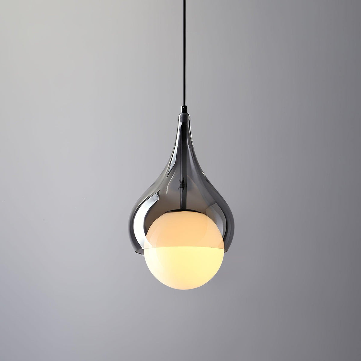 Droplet elegante Pendelleuchte aus Glas