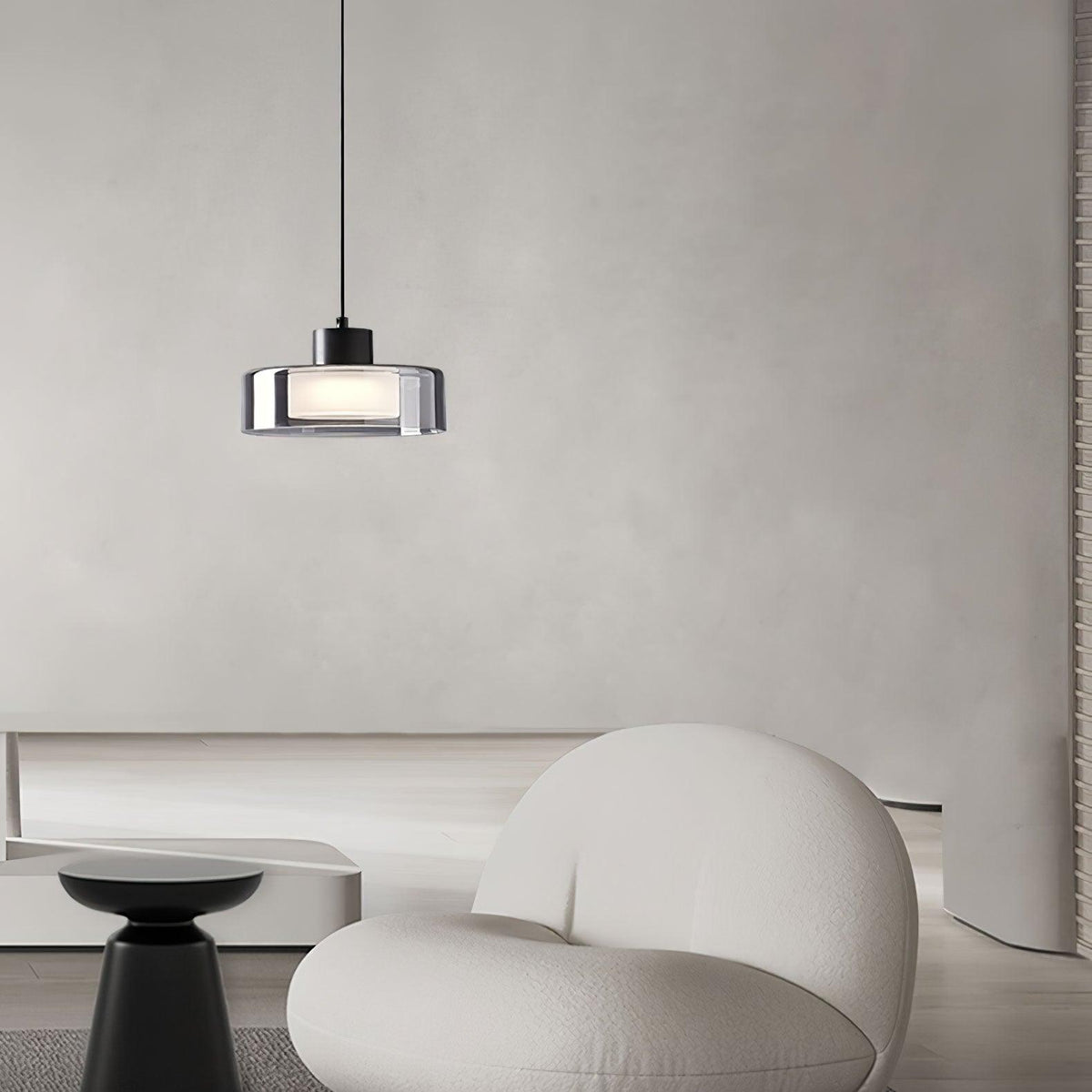 Droplet elegante Pendelleuchte aus Glas