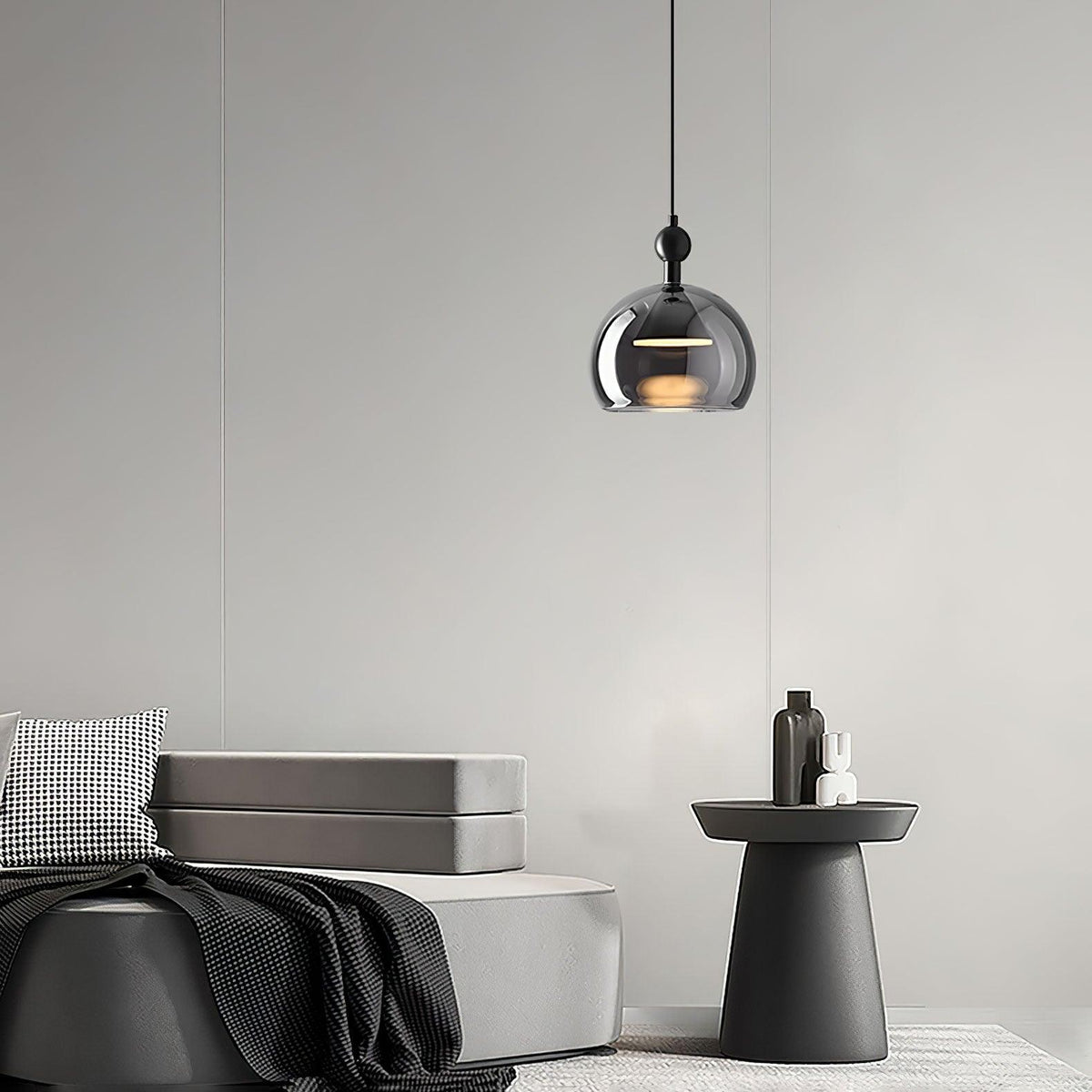 Droplet elegante Pendelleuchte aus Glas