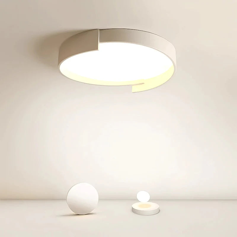 Arisha Modern LED Deckenleuchte Weiß/Grau/Grün/Gold Wohn/Schlaf/Ess/Kinderzimmer Metall&Acryl