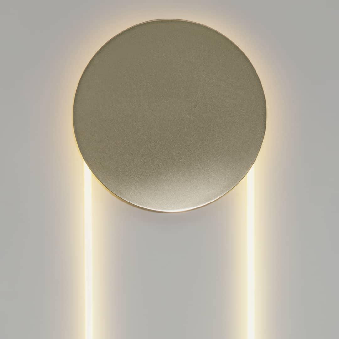 Lalem Acryl-Minimalistische Wandleuchte