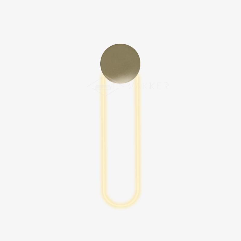 Lalem Acryl-Minimalistische Wandleuchte