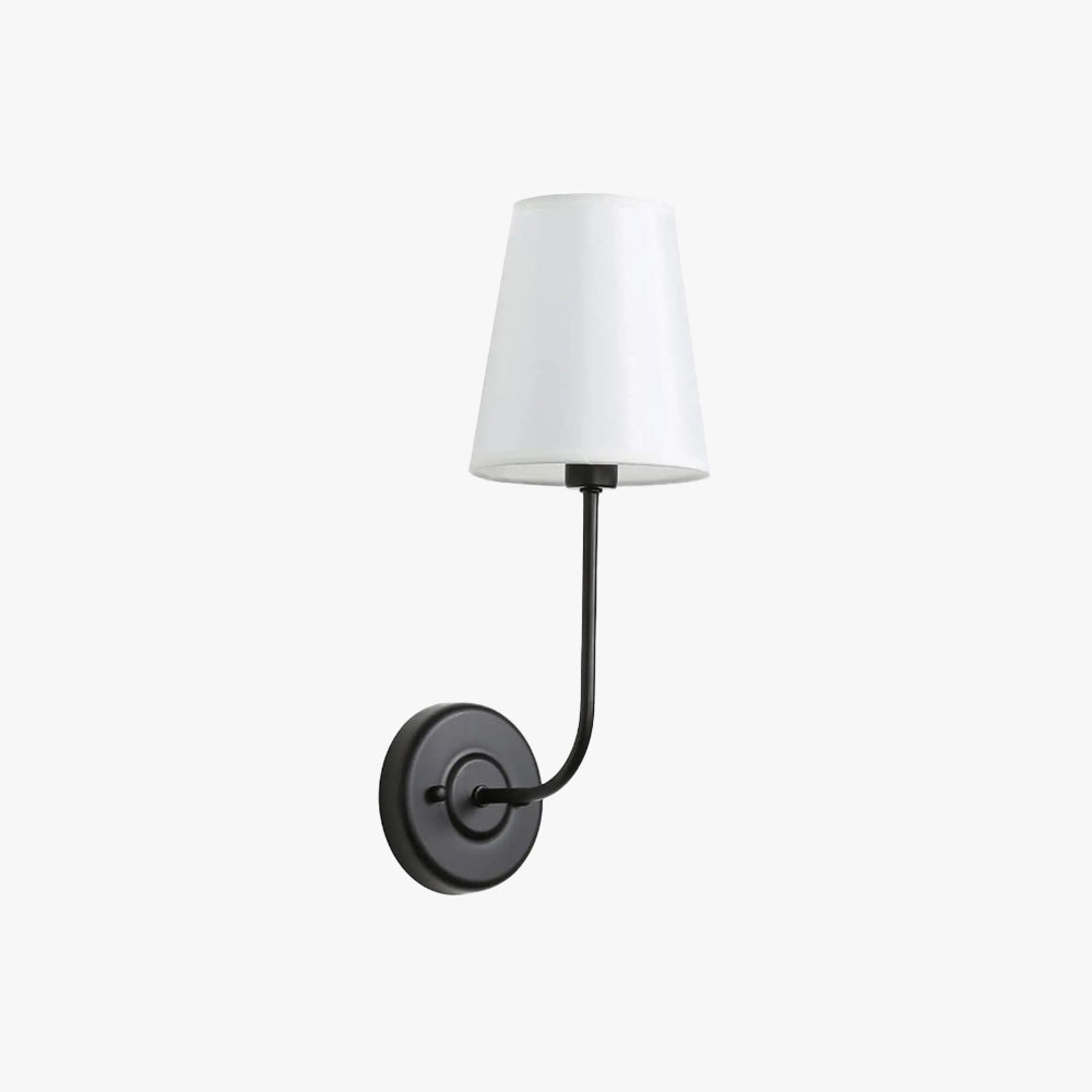 Arisha Modern Metall Textil Innenbereich Wandleucht Schlafzimmer