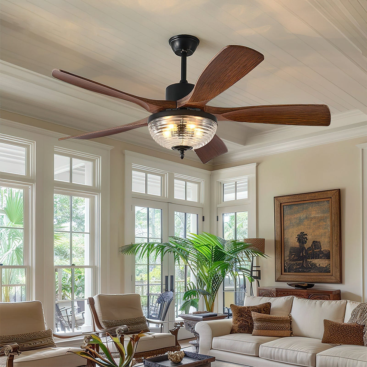 Rivanel Deckenventilator mit Beleuchtung