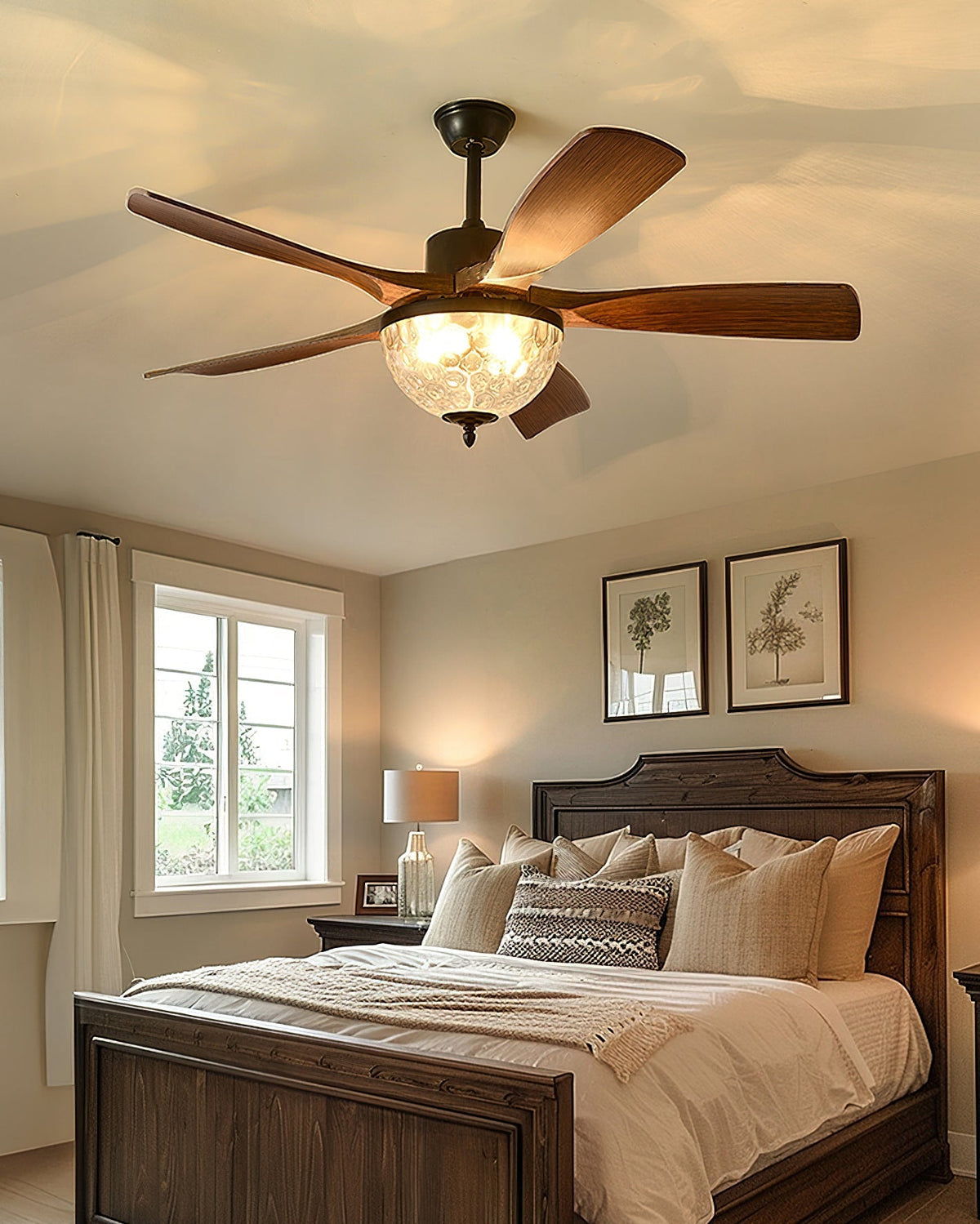 Rivanel Deckenventilator mit Beleuchtung