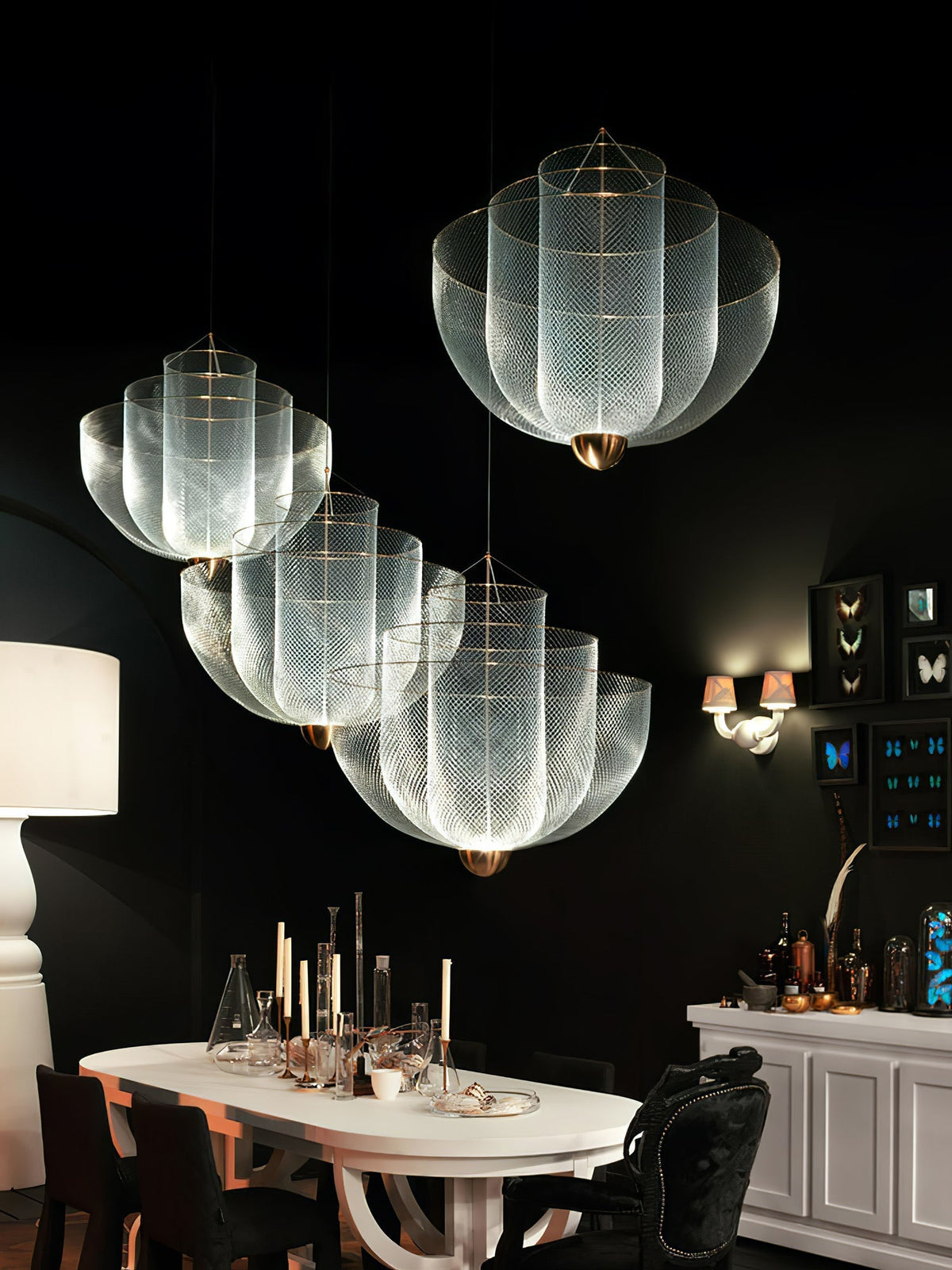 Terielissa Kronleuchter Meshmatics Radiant Wirework