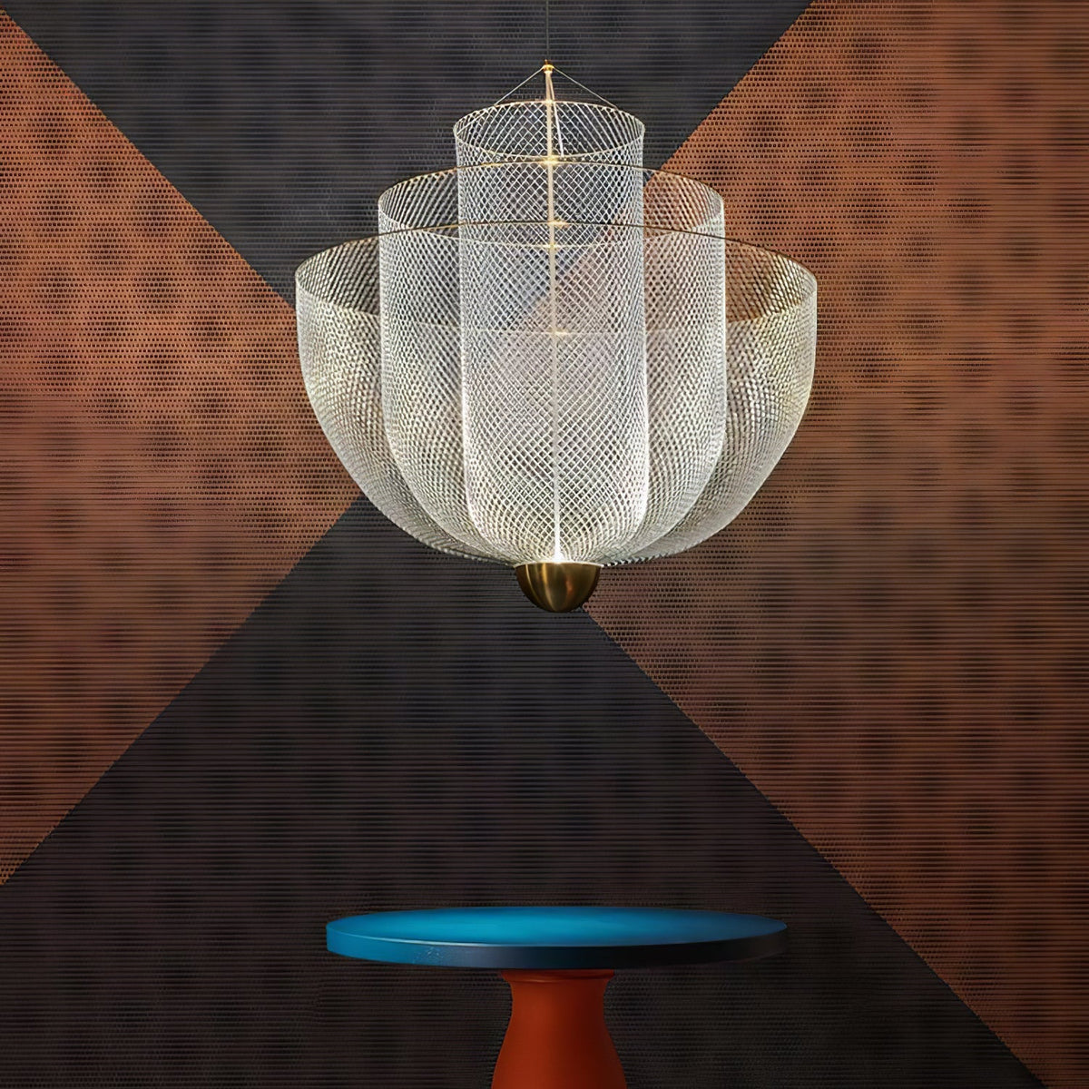 Terielissa Kronleuchter Meshmatics Radiant Wirework