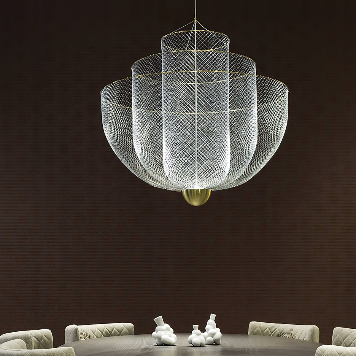 Terielissa Kronleuchter Meshmatics Radiant Wirework