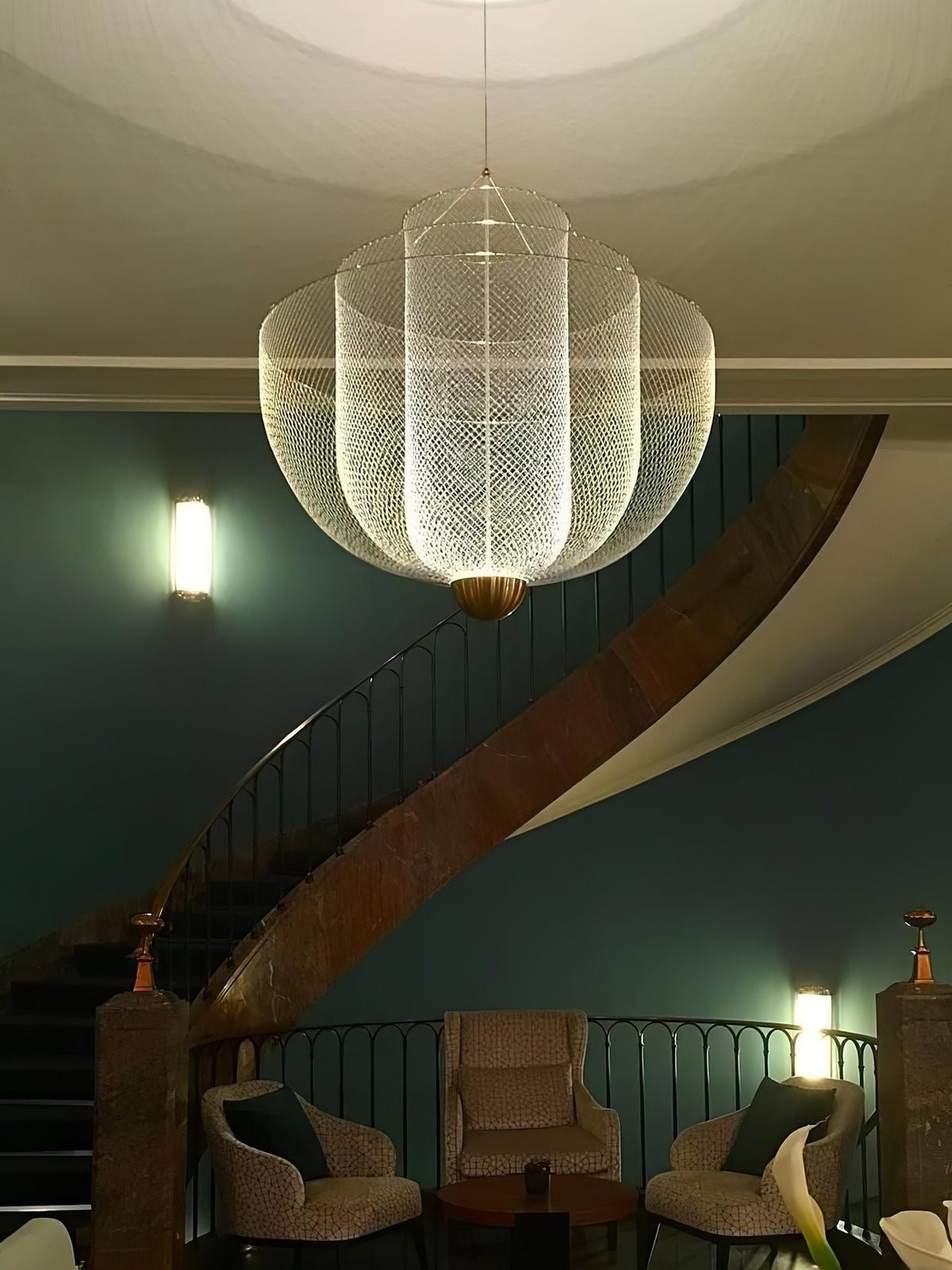 Terielissa Kronleuchter Meshmatics Radiant Wirework