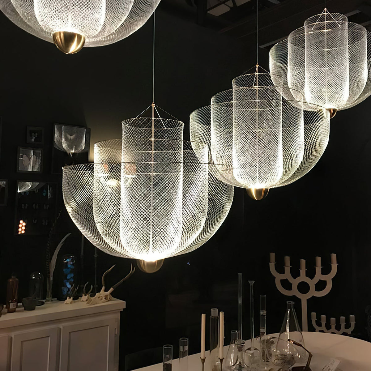 Terielissa Kronleuchter Meshmatics Radiant Wirework