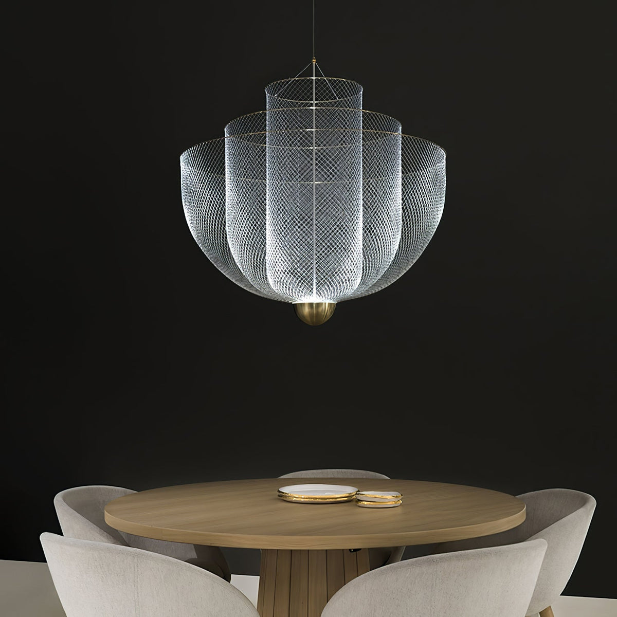 Terielissa Kronleuchter Meshmatics Radiant Wirework