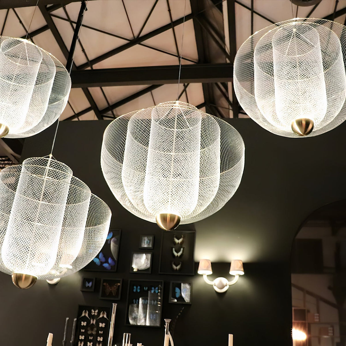 Terielissa Kronleuchter Meshmatics Radiant Wirework