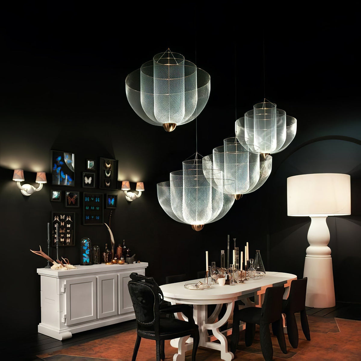 Terielissa Kronleuchter Meshmatics Radiant Wirework