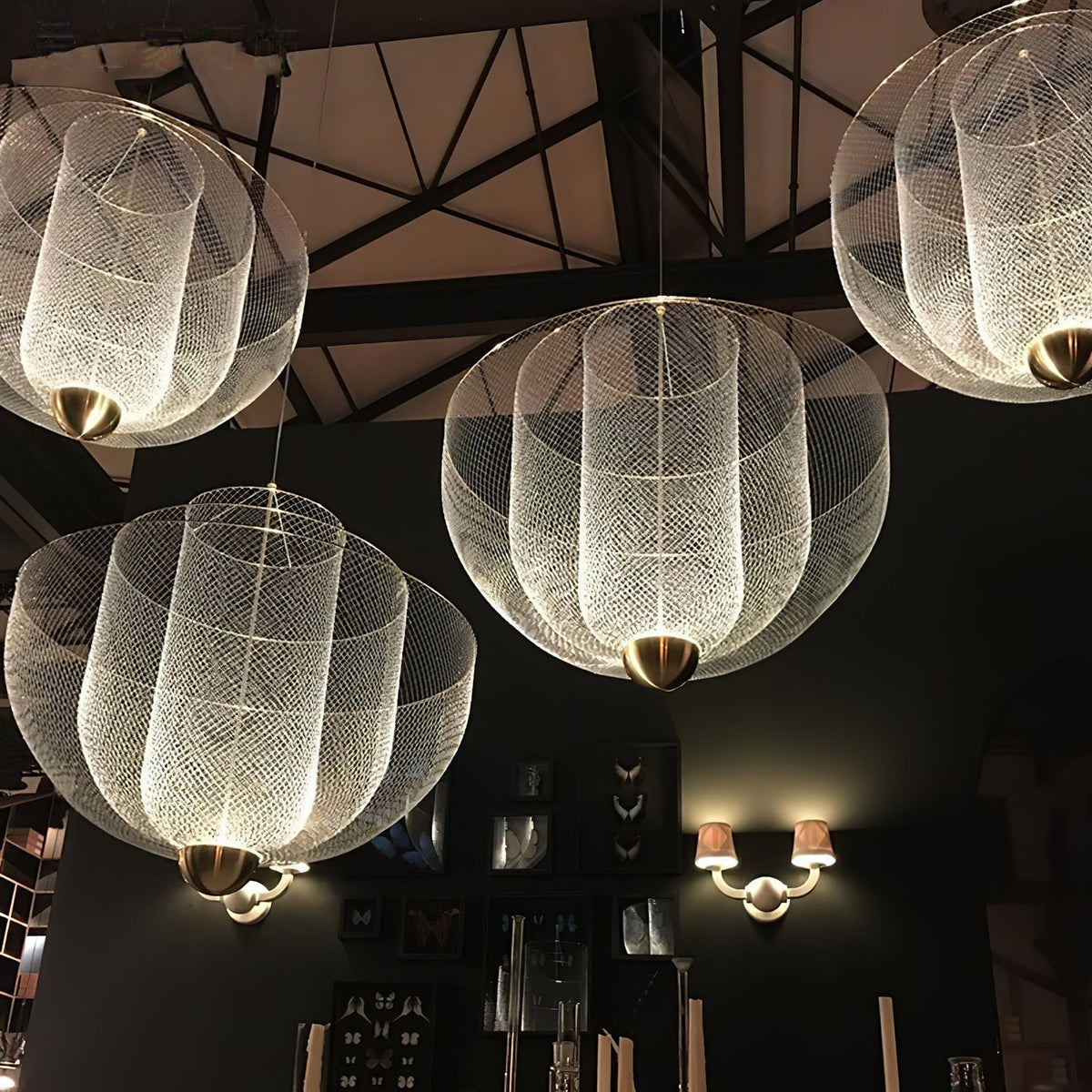 Terielissa Kronleuchter Meshmatics Radiant Wirework