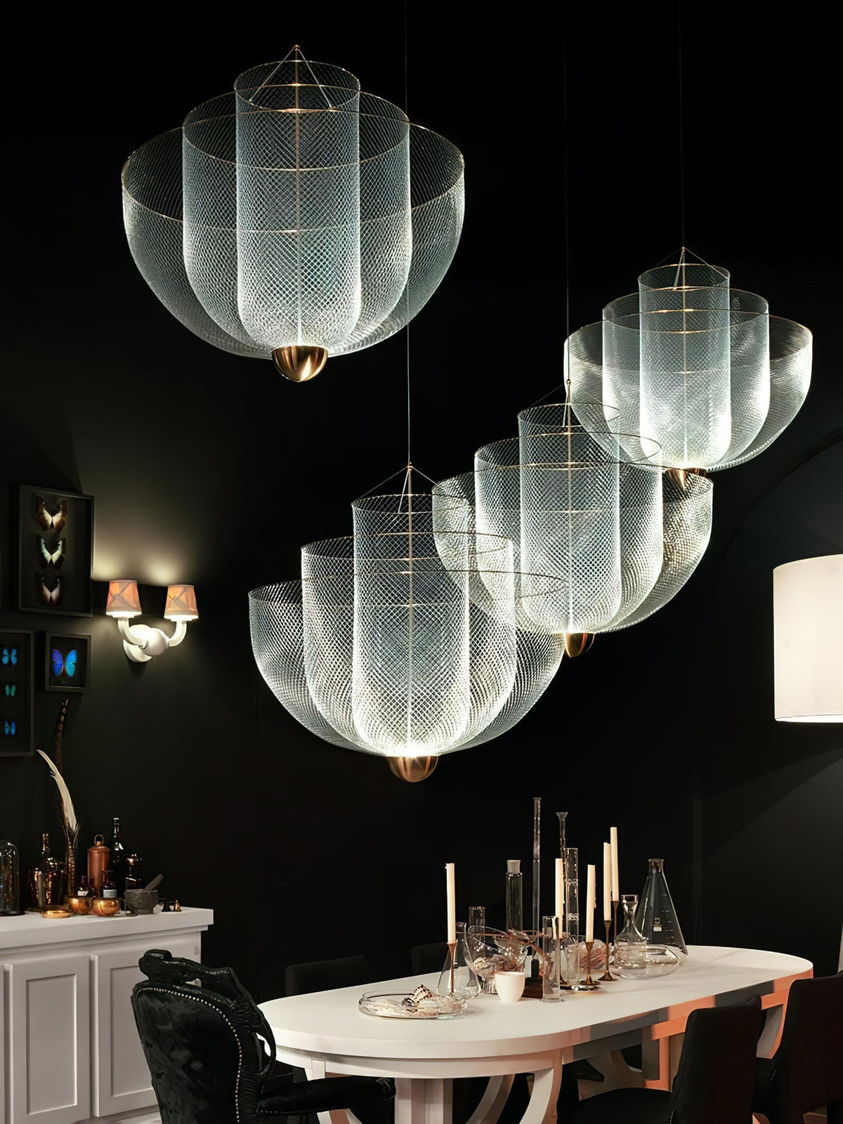 Terielissa Kronleuchter Meshmatics Radiant Wirework