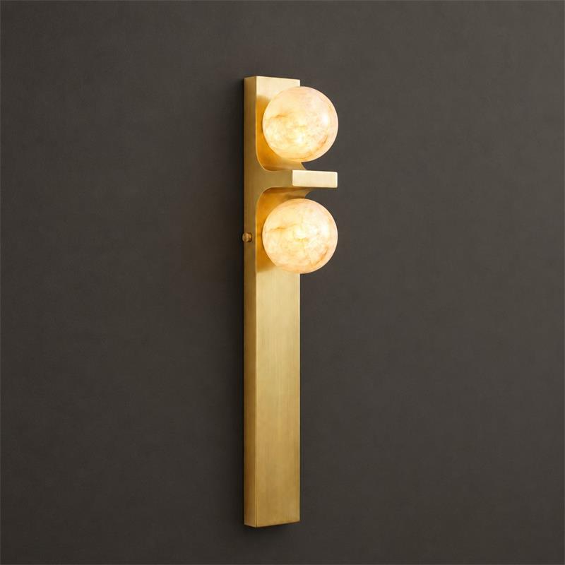 Auralen Alabaster-Wandleuchte