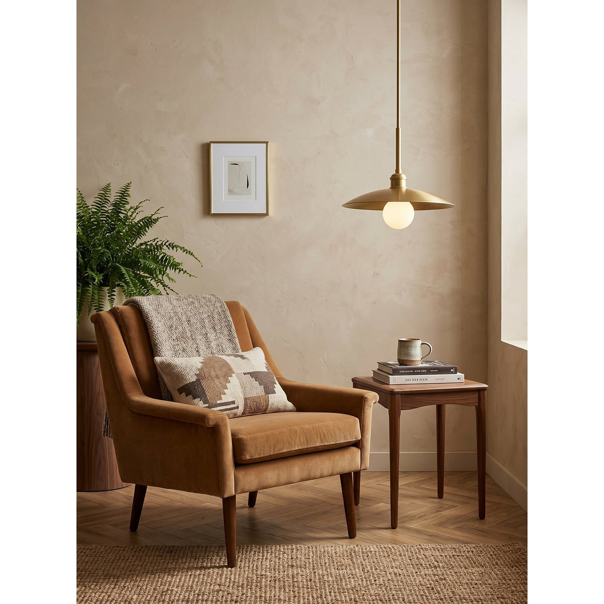 Luceran Pendelleuchte Antique Brass