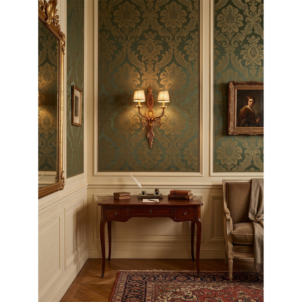 Regals Wandleuchte