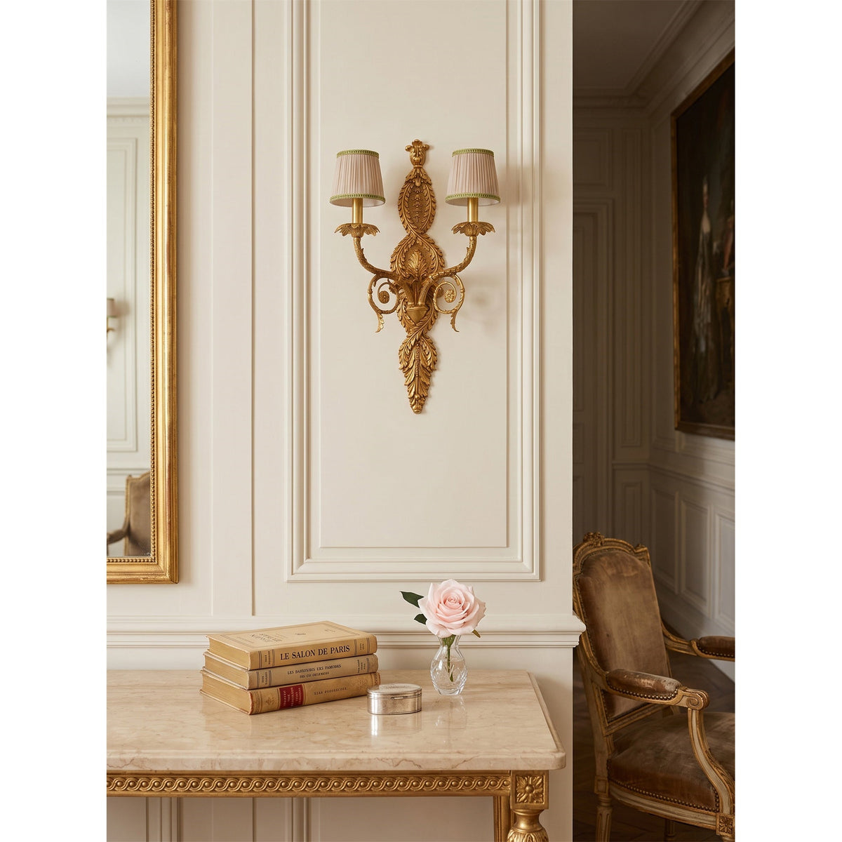 Regals Wandleuchte