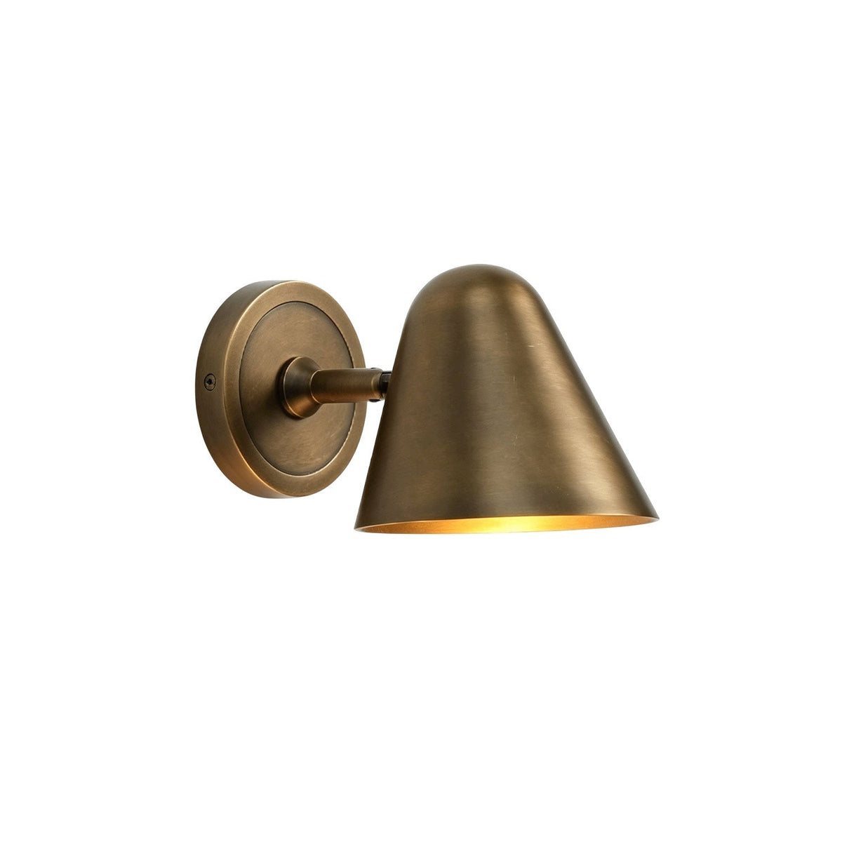 Orelelaria Wandleuchte in Antik-Bronze