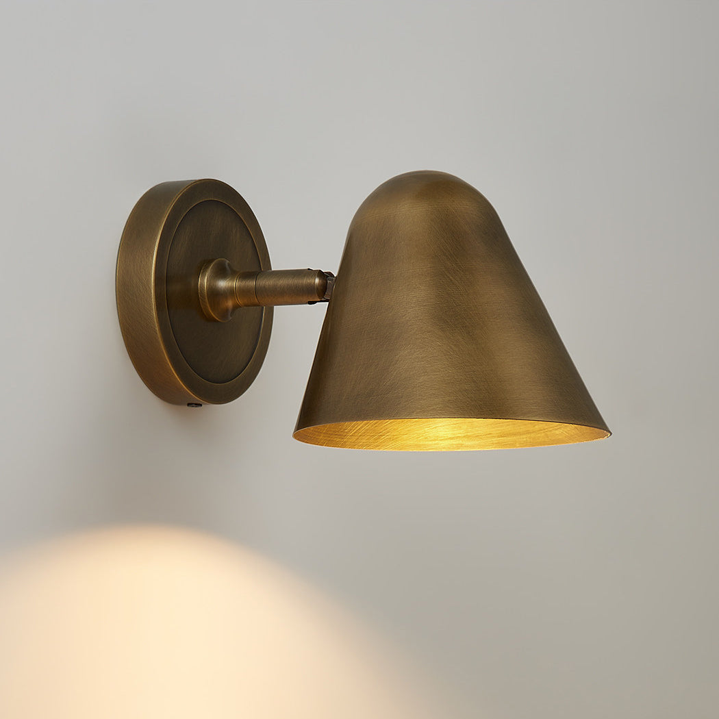 Orelelaria Wandleuchte in Antik-Bronze