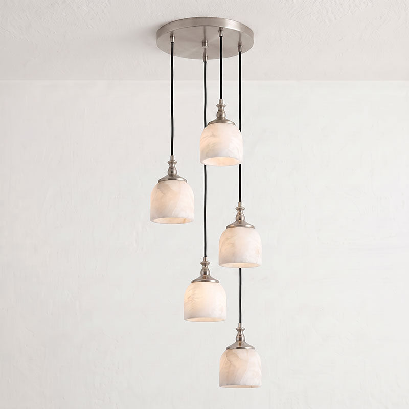 Stonewick Alabaster-Kronleuchter
