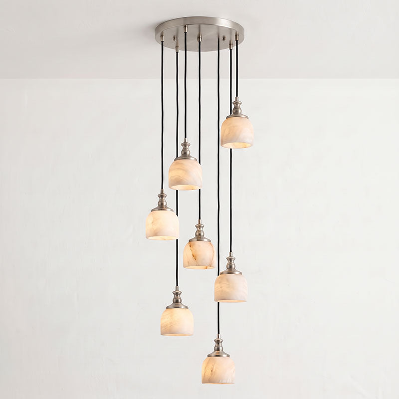 Stonewick Alabaster-Kronleuchter