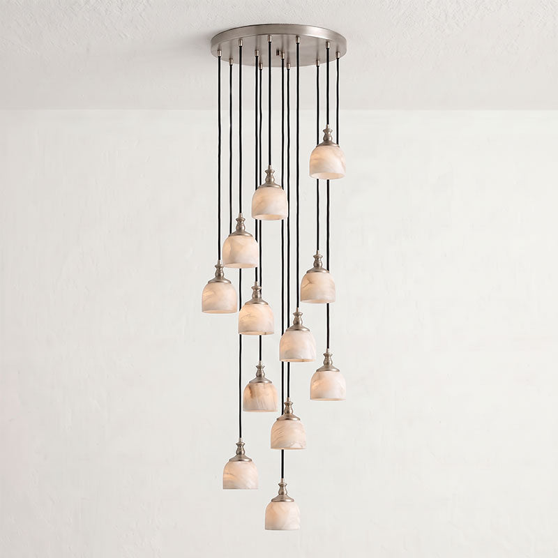 Stonewick Alabaster-Kronleuchter