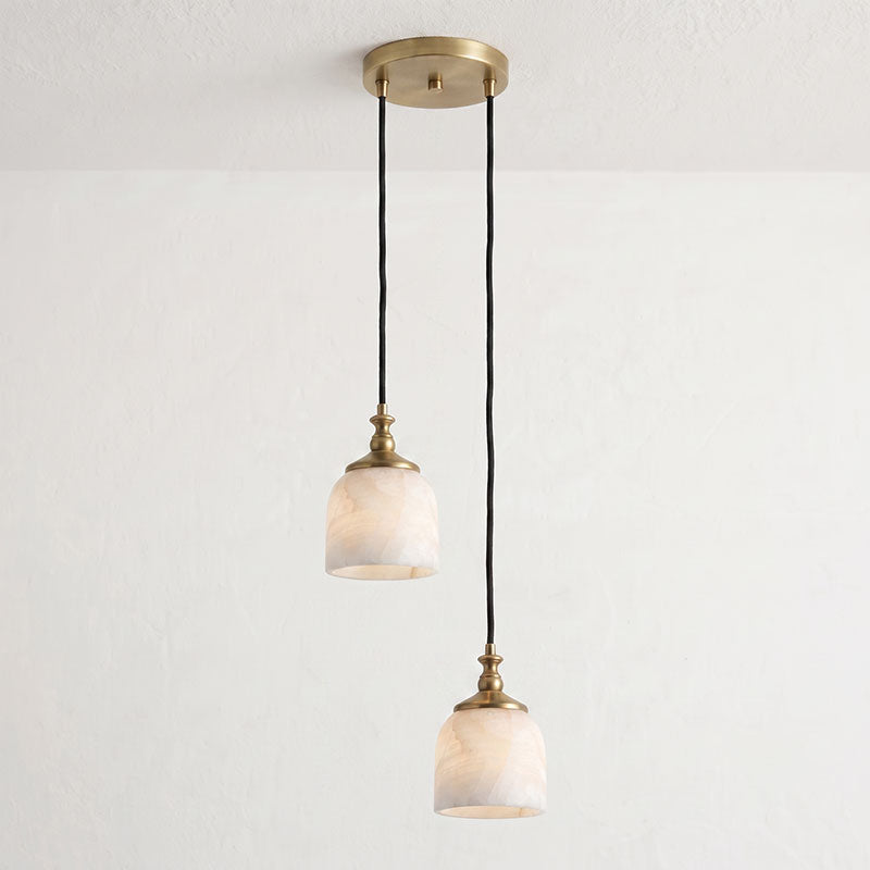 Stonewick Alabaster-Kronleuchter