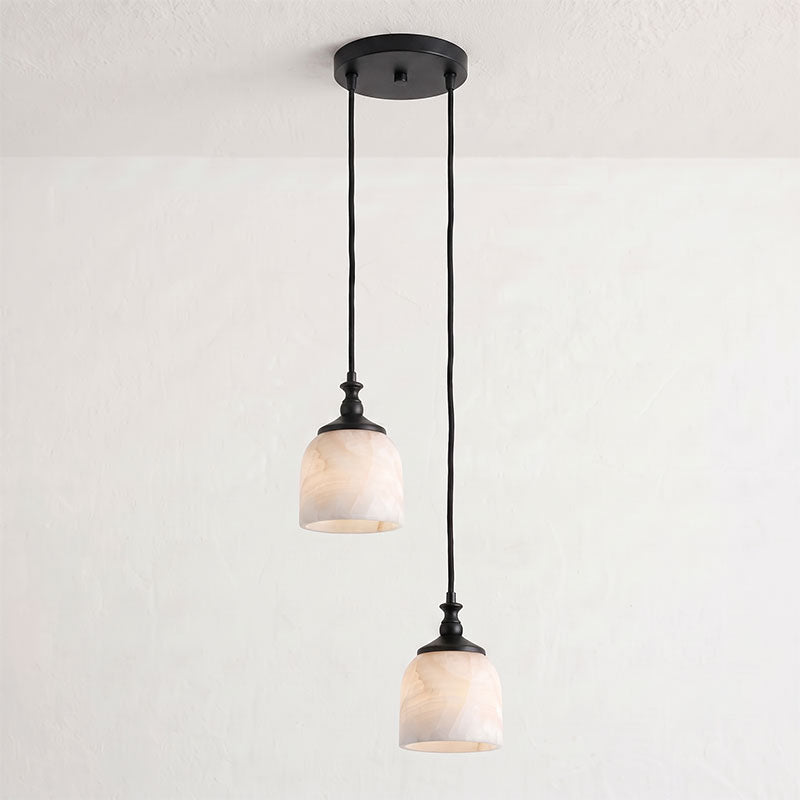 Stonewick Alabaster-Kronleuchter