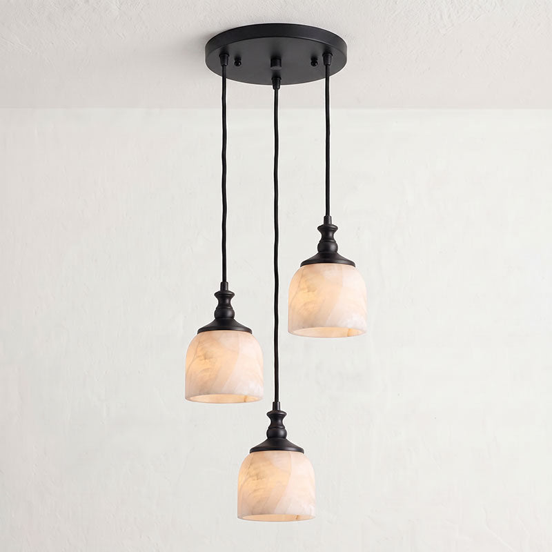 Stonewick Alabaster-Kronleuchter