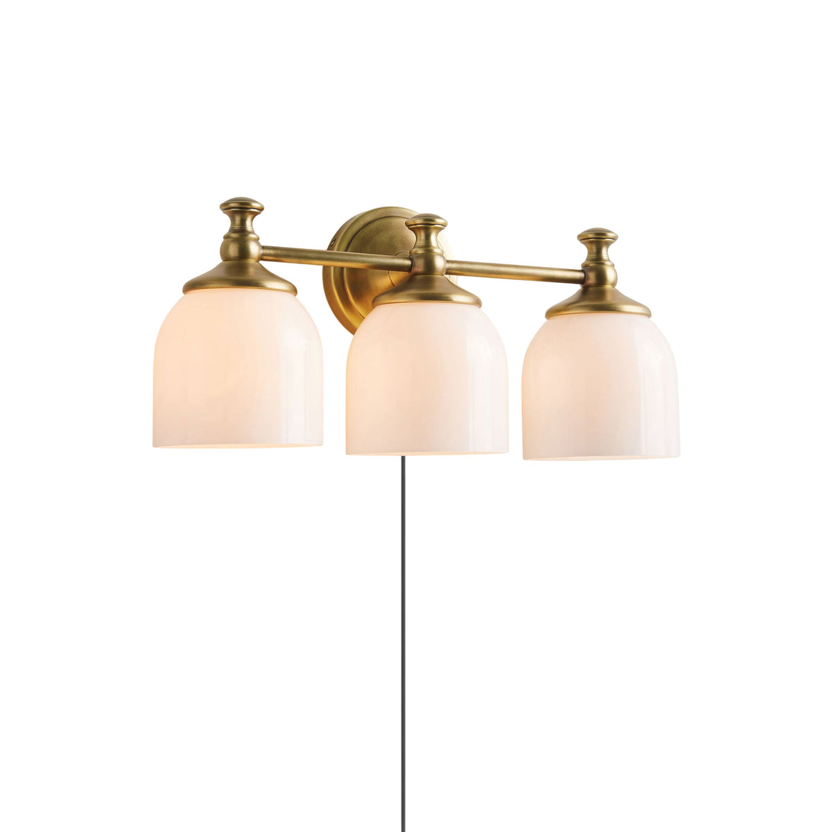 Celiaya Chart-Glas-Wandleuchte mit Stecker