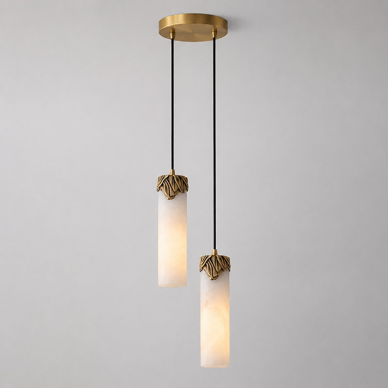 Eiralena Kronleuchter aus Alabaster