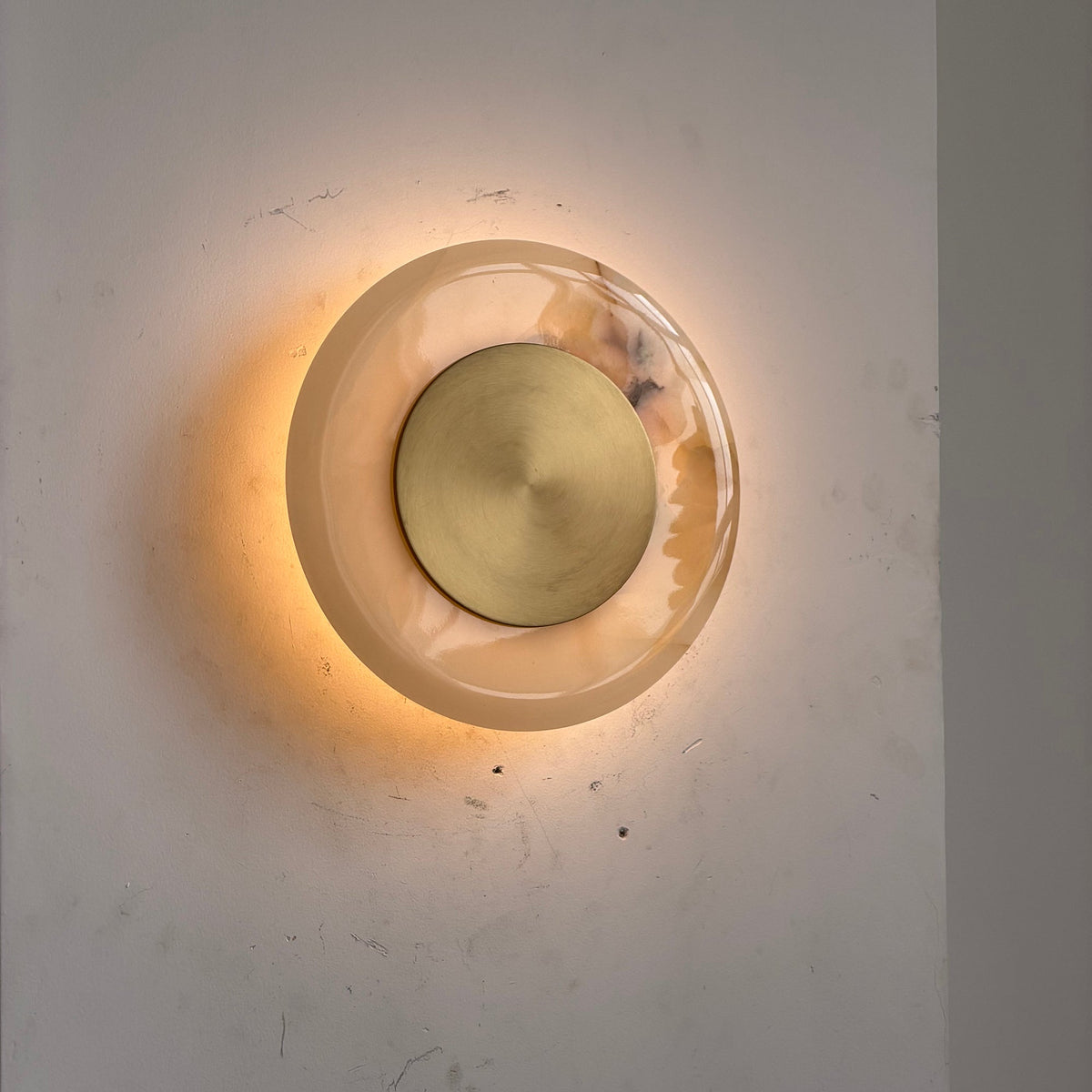Noveren Wandleuchte Onyx &